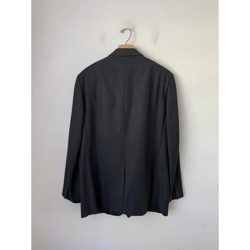 Banana Republic Mens Blazer 44 Black‎ Modern Italy Wool Suit Jacket Sport Coat